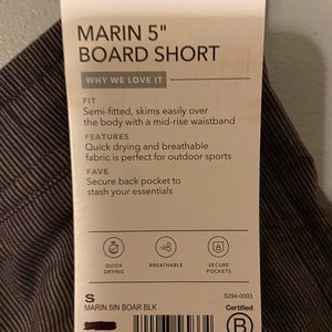 Athleta NWT board shorts